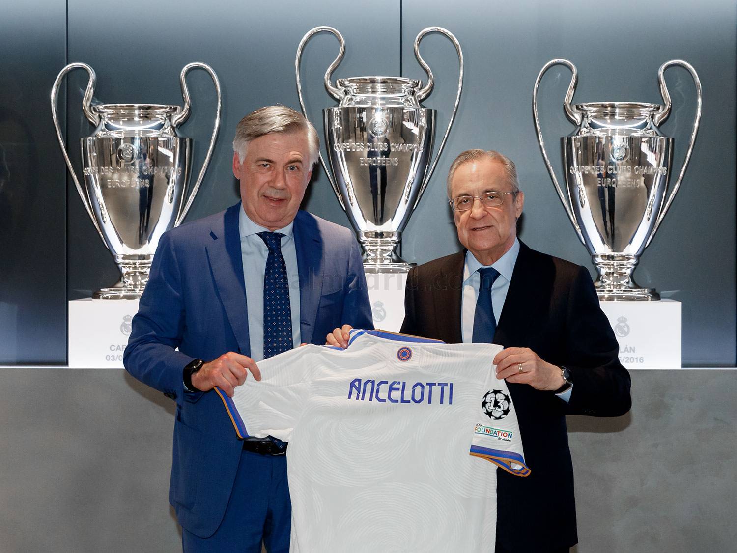 Ancelotti és Pérez