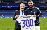 Benzema 300: Büszke vagyok arra, hogy elértem ezt a számot